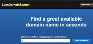 Lean Domain search